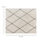 Flash Furniture 8'x10' Ivory/Black Diamond Trellis Shag Area Rug RC-KJ-181070-01-810-IV-GR-GG - alternate 3
